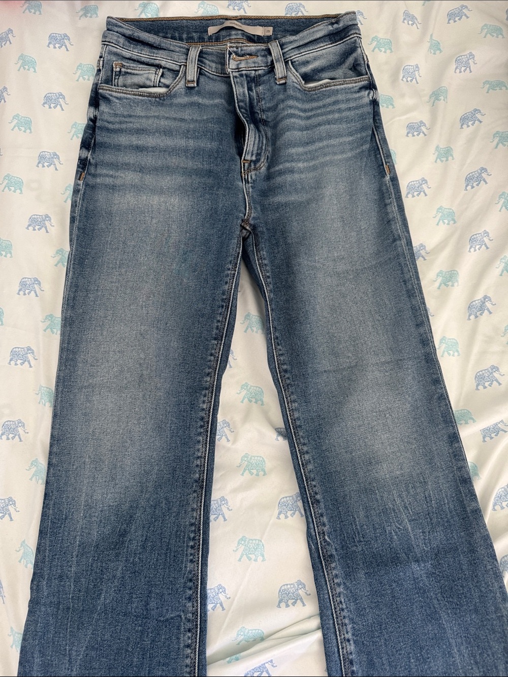 Hudson Jeans Women's Medium Blue Straight Leg Jeans